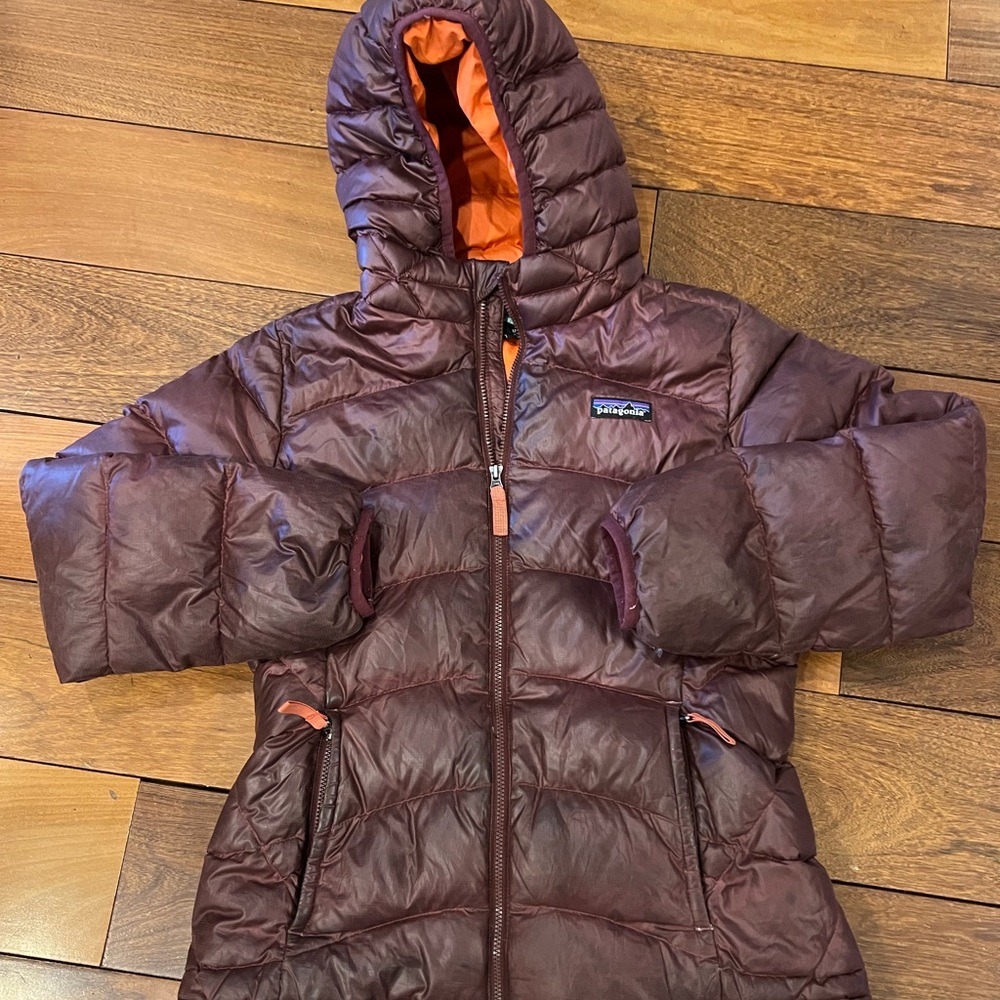 Patagonia Hi Loft Down girls jacket (Med /10)